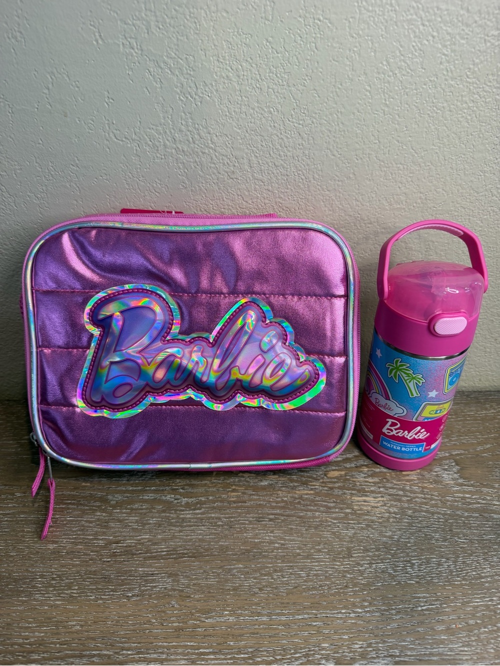 New Barbie Lunch Bag and Water Bottle